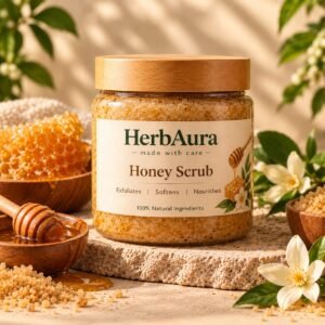 Honey scrub